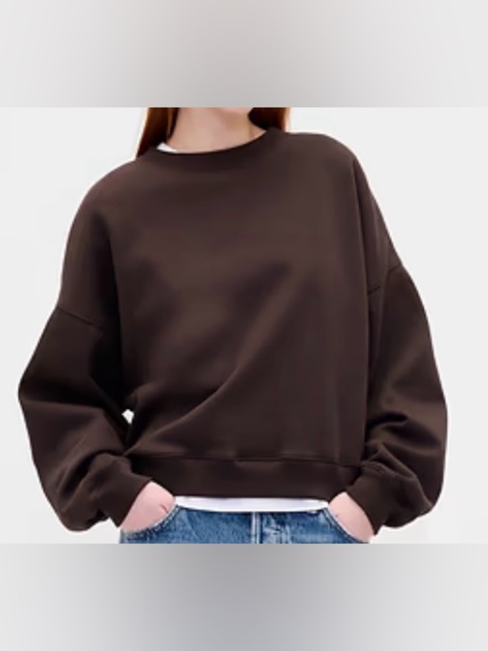 GAP VintageSoft Wedge Crew Sweatshirt Size XL